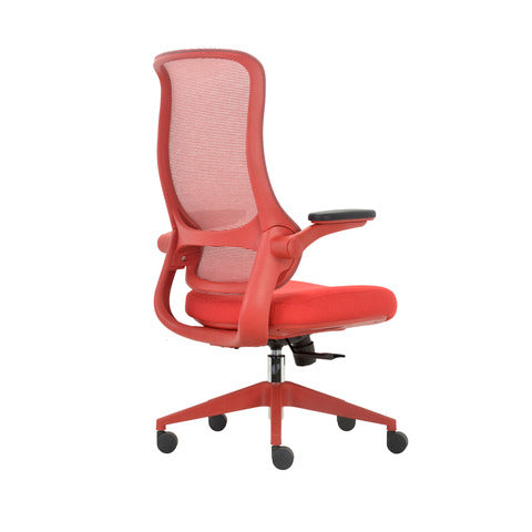 unisit-seduta-semi-direzionale-aurora-braccioli-regolabili-supporto-lombare-rosso-ln18-rossa