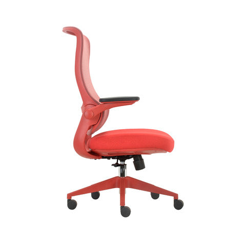 unisit-seduta-semi-direzionale-aurora-braccioli-regolabili-supporto-lombare-rosso-ln18-rossa