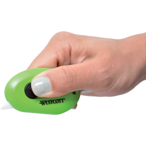 westcott-cutter-sicurezza-mini-lama-scatto-ceramica-lunghezza-31-mm-verde-e-16474-00