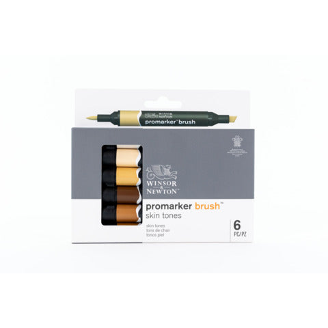 winsor-newton-pennarelli-winsornewton-promarker-brush-doppia-punta-scalpello-pennello-conf-6-pz-colori-assortiti-carne-0290127